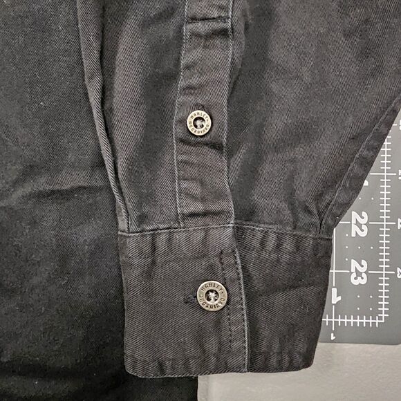 Vintage Harley Davidson Shirt XXL Embroidered Biker 90s Mechanic Racing Retro - Picture 4 of 13